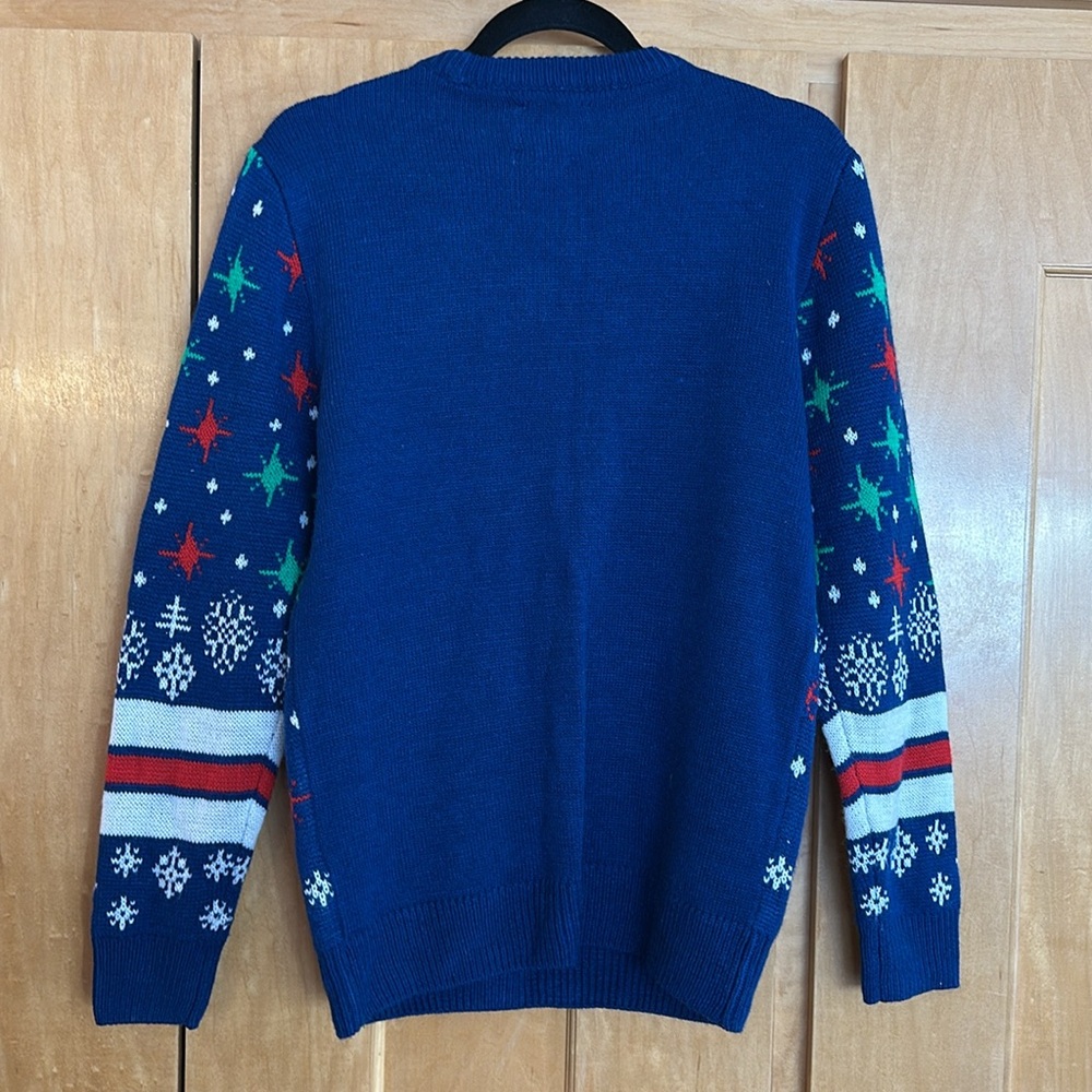 🎅🏼 DJ Santa holiday Christmas ugly sweater small - Picture 3 of 6